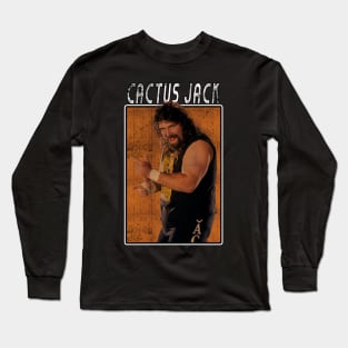 Vintage Wwe Cactus Jack Long Sleeve T-Shirt